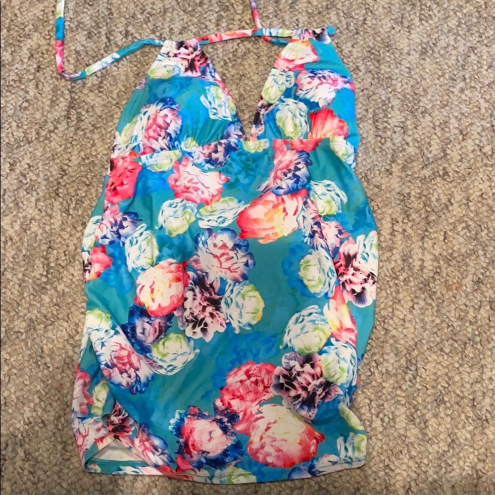 Pink Blush Maternity Swim Top / Tankini